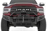 Rough Country 51212W Tubular Front Winch Bumper for Ram 2500/3500 2019+