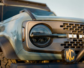 Attica 4x4 CHATT0760-H6-GBC-SQ Sol Series Headlights for Ford Bronco 2021+