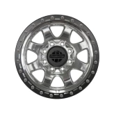 Foundation Wheels 395 HD GMC/Chevy 8 Lug Specific Wheel in Polished Clear Coat