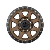 Foundation Wheels 395 HD GMC/Chevy 8 Lug Specific Wheel in Bronze