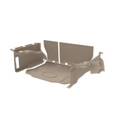 Armorlite B1022835-BLK1-AA Cargo Set for Jeep Wrangler JK 4 Door 2007-2010