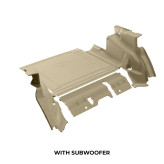 Armorlite B1019611-BLK1-AA Cargo Set for Jeep Wrangler JL 4 Door with Subwoofer 2018-2023