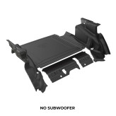 Armorlite B1019612-BLK1-AA Cargo Set for Jeep Wrangler JL 4 Door No Subwoofer 2018-2023