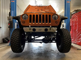 Outta Hand Fab JKJL-INS-LITE Insanity Lite Front Bumper for Jeep Wrangler JK, JL & Gladiator JT 2007+