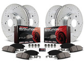 Power Stop K8802 Z23 Evolution Sport Front & Rear Brake Upgrade Kit for Ford Bronco 2021+