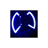 Quake LED QTE1027 Headlights with White X-Wing DRL for Jeep Wrangler JL & Gladiator JT 2018+