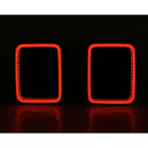 Quake LED QTE1184 Blackout Tail Lights for Jeep Gladiator JT 2020+