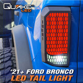Quake LED QMT1192 Sequential LED Tail Lights for Ford Bronco 2021+