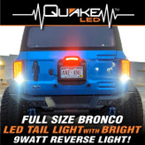 Quake LED QMT1192 Sequential LED Tail Lights for Ford Bronco 2021+