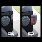 Quake LED QMT1537 Metal Tek Series B.A.S.S. Technology Tail Lights for Jeep Wrangler JK, JL & Gladiator JT 2007+