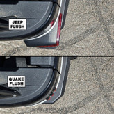 Quake LED QMT1537 Metal Tek Series B.A.S.S. Technology Tail Lights for Jeep Wrangler JK, JL & Gladiator JT 2007+