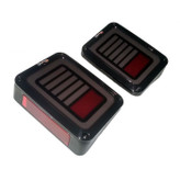 Quake LED QTE942 NES LED Tail Lights for Jeep Wrangler JK 2007-2018