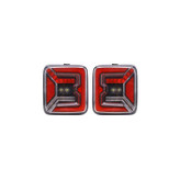 Quake LED QTE347 Tech LED Tail Lights for Jeep Wrangler JL 2018+
