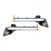 Quake LED QTE1058 Retrofit Slim DRL with Sequential Turn Signal & Side Marker Lights for Jeep Wrangler JL & Gladiator JT Sport/Sport S 2018+