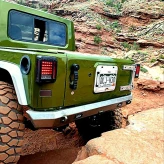 Nemesis Industries 121550 Octa Chop Rear Bumper for Jeep Wrangler JK 2007-2018