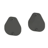 Nemesis Industries 146780 Rear Inner Fender Liner Backer Plates for Jeep Wrangler JL 2018+