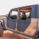 Combat Off Road 35-1039 Full Aluminum Half Doors for Jeep Gladiator JT 2020+