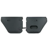 Combat Off Road 15-1036 Full Aluminum Half Doors for Jeep Wrangler JK 2007-2018