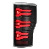 AlphaRex 659092 LUXX-Series LED Tail Lights for Ford Super Duty 2017-2023
