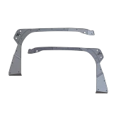 Next Venture Motorsports NV-JLT-00160-AL Aluminum Front Fender Deletes for Jeep Wrangler JL & Gladiator JT 2018+