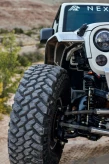 Next Venture Motorsports NV-JK-00080 Aluminum High Line Front Fenders for Jeep Wrangler JK 2007-2018