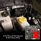 LasFit LO-JPS01+LO-JPS03 Auxiliary Switch Panel Bank Kit for Jeep Wrangler JL 2018+
