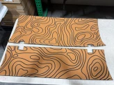 Diabolical Inc. FP202100BKRD Marine Deck Foam Pads for Slipstream