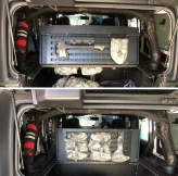 Diabolical Inc. 2TP1801MOLLE Slipstream Folding Top MOLLE Panel Pair