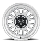 ICON 8217857345SM Anza Wheel Silver Machined 17 x 8.5 / 6 x 135 6mm Offset 4.5" BS