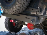 Attica 4x4 ATTJK01B110-BX Apex Rear Bumper for Jeep Wrangler JK 2007-2018