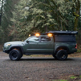 KC Hilites AK-92303 Platform One™ Roof Rack with 360° Lighting - Toyota Tacoma (2005-2023)