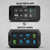 XK Glow XK-CMD-KIT XKommand Off Road Switch Panel with Bluetooth Controlled App