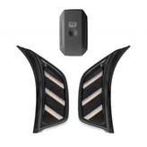 XK Glow XK-VENT-RGB-JK RGB & Amber Fender Light Kit for Jeep Wrangler JK 2007-2018