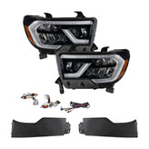 Form Lighting FL0010 LED Reflector Sequential Headlights for Toyota Tundra 2007-2013