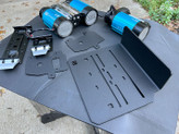 813 Fabrication 813-Above-Tire-Mount-V1 Above the Spare Tire Compressor Mount for Jeep Gladiator JT 2020+