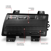 Anzo USA 511087 JEEP WRANGLER 18-25 / GLADIATOR 20-25 FULL LED FENDER LIGHTS SMOKE W/ SEQUENTIAL SIGNAL (FOR MODELS W/ FACTORY HALOGEN FENDER LIGHTS)