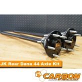 Carbon Axles by MetalCloak C0009 Jeep Wrangler JK Rubicon Rear D44 32 Spline Axle Kit 2007-2018