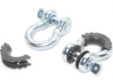 Daystar KU70057BK Pair of D-ring Isolators and Washers for 3/4" D-Ring Shackle