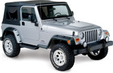 Bushwacker 10917-07 4.75" Pocket Style Fender Flares for Jeep Wrangler TJ/LJ 1997-2006