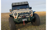 Nemesis Odyssey Front Flare Mounted on Jeep Wrangler JK