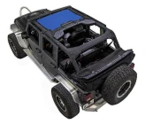 SpiderWebshade SWS-SHDKNI-01-JK Half Shade Sun Shade for Jeep Wrangler JK 2007-2018