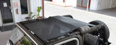 SpiderWebShade Mesh Sun shade for Jeep LJ