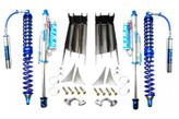EVO MFG EVO-1010-44 Front Double ThrowDown Coilover/Bypass System Dana 44 for Jeep Wrangler JK