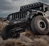 EVO MFG 3057 1/4 Pounder Front Winch Bumper for Jeep Wrangler JK, JL & Gladiator JT 2007+