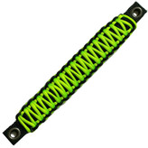 Bartact 550 Paracord Sound Bar Grab Handle in Neon Green-Gecko
