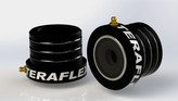 TeraFlex 4354050 High Performance Tera30/44 Front Axle Tube Seal with 1/2" Wall Tube for Jeep Wrangler JK 2007-2016
