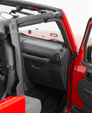 Bestop 55010-01 Door Surrounds for Jeep Wrangler JK 2 Door 2007-2018