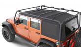 Smittybilt SRC Roof Rack in Textured Black | 4 Door (Wrangler JK 2007-2018)