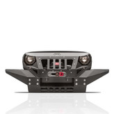 Fab Fours GR1010-1 Full Width Grumper Front Bumper for Jeep Wrangler JK 2007-2018