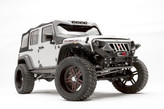 Fab Fours GR1000-1 Grumper Front Bumper for Jeep Wrangler JK 2007-2018